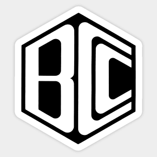 BCC WHITE Sticker